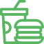 Meal uptake and Education Authority reporting icon