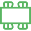 Graphical table plan icon