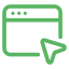 Dedicated web page icon
