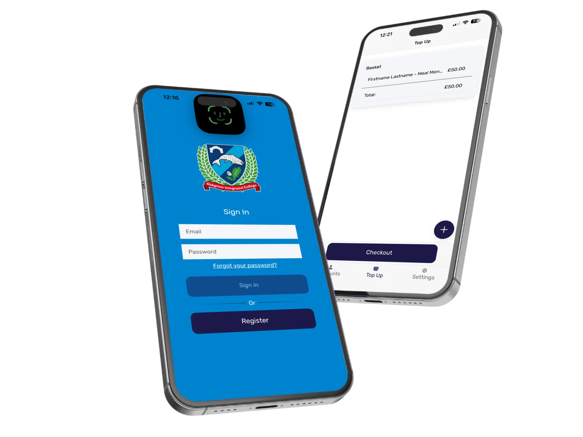Tapa membership app balance and transactions screen